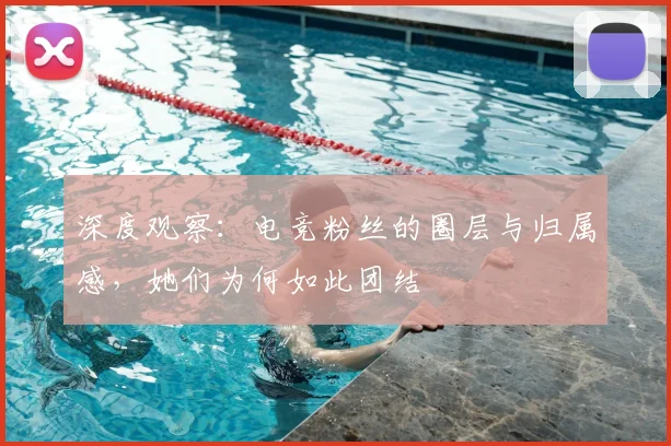 深度观察:电竞粉丝的圈层与归属感,她们为何如此团结