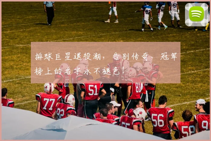 排球巨星退役潮，告别传奇，冠军榜上的名字永不褪色！